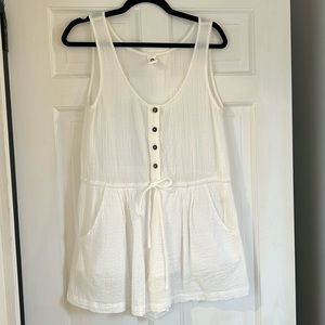 Swimsuit romper coverup